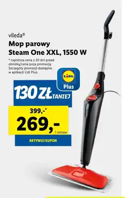 Lidl Mop parowy Vileda oferta