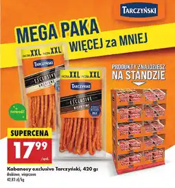 Biedronka Kabanosy Tarczyński oferta