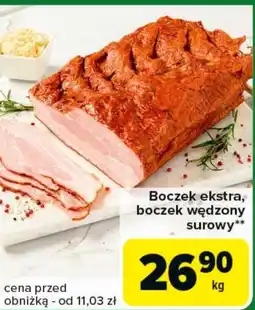 Carrefour Express Boczek surowy oferta