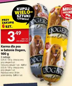 Karma dla psa w batonie Dogero