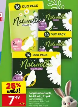 Twój Market Podpaski Naturella, 14-20 szt. oferta