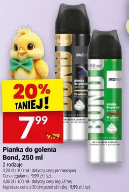 Twój Market Pianka do golenia Bond oferta