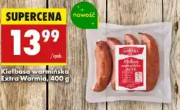 Biedronka Kiełbasa warmińska Extra Warmia oferta