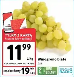 Intermarche Winogrono białe oferta