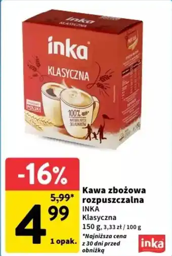 Intermarche Kawa zbożowa INKA oferta