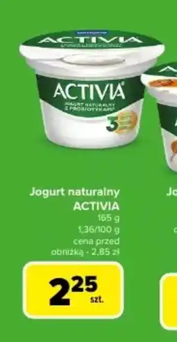 Carrefour Jogurt naturalny ACTIVIA oferta