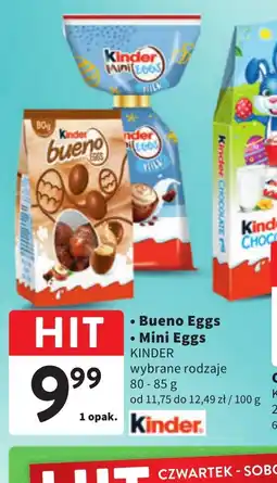 Intermarche Kinder Bueno Eggs/Mini Eggs oferta