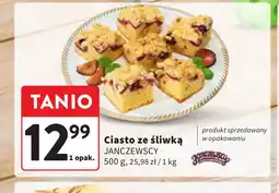 Intermarche Ciasto ze śliwką Janczewscy oferta