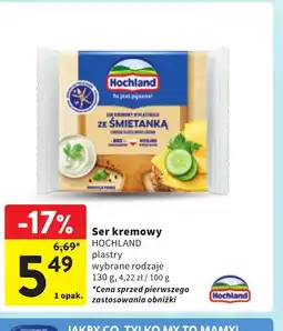 Intermarche Ser kremowy Hochland oferta