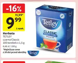 Intermarche Herbata Tetley Classic oferta