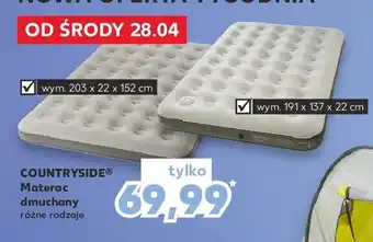 Kaufland Materac dmuchany pojedynczy 1 SZT oferta