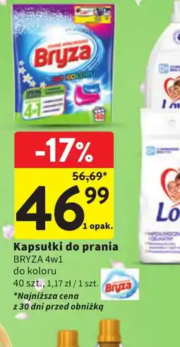 Intermarche Kapsułki do prania Bryza 4w1 oferta