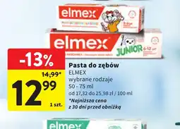 Intermarche Pasta do zębów Elmex oferta