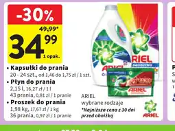 Intermarche Kapsułki do prania Ariel oferta