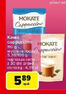 Carrefour Cappuccino śmietankowe Mokate cappuccino oferta