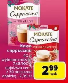 Carrefour Cappuccino o smaku szarlotki Mokate cappuccino oferta