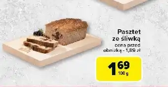 Carrefour Market Pasztet ze śliwką oferta