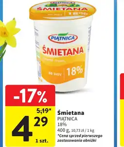 Intermarche Smietana Piątnica oferta