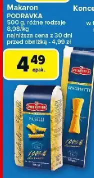 Carrefour Market Makaron spaghetti Podravka oferta