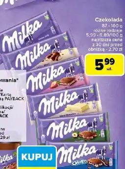 Carrefour Czekolada Milka oreo oferta