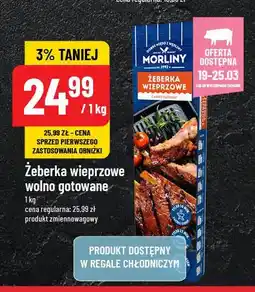 Polomarket Żeberka wieprzowe wolno gotowane Morliny oferta