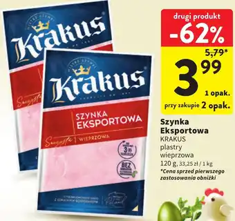 Intermarche Krakus Szynka Eksportowa oferta