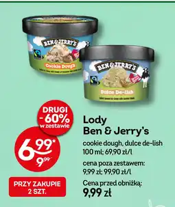 Żabka Lody dulce de-lish Ben & jerry's oferta