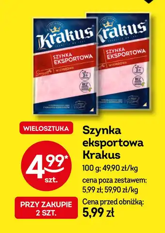 Żabka Szynka eksportowa Krakus animex oferta