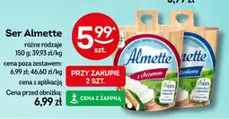 Żabka Serek z chrzanem Hochland almette oferta