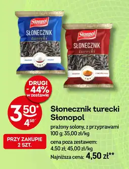 Słonecznik turecki prażony solony z przyprawami Słonpol