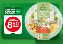 Żabka Sałatka cezar z pieczonym kurczakiem Dobra karma oferta