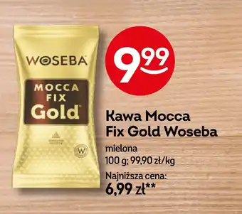 Żabka Kawa Woseba mocca fix gold oferta