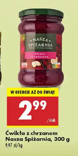 Biedronka Ćwikła z chrzanem Nasza Spiżarnia oferta