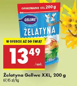 Biedronka Żelatyna Gellwe XXL oferta