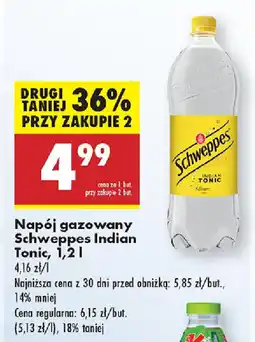 Biedronka Napój gazowany Schweppes Indian Tonic oferta