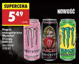 Biedronka Napój energetyczny Monster Energy oferta