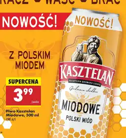 Biedronka Piwo Kasztelan Miodowe oferta