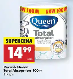 Biedronka Ręcznik Queen Total Absoprtion oferta