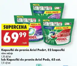 Biedronka Kapsułki do prania Ariel Pods+ itp. oferta