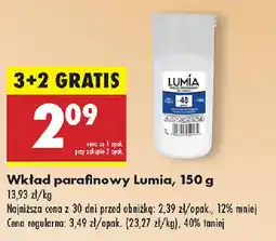 Biedronka Wkład parafinowy Lumia oferta