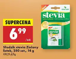 Biedronka Słodzik stevia Zielony listek oferta