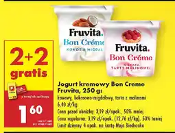 Biedronka Jogurt kremowy Bon Creme Fruvita oferta