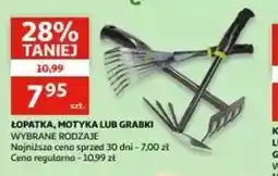 Auchan Łopatka, motyka lub grabki oferta