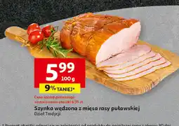 Auchan Szynka wędzona oferta