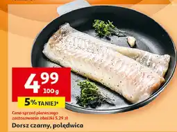 Auchan Dorsz czarny polędwica oferta