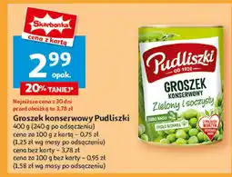 Auchan Groszek konserwowy Pudliszki oferta