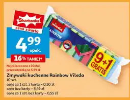 Auchan Zmywak rainbow Vileda oferta