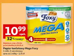 Auchan Papier toaletowy Foxy Mega oferta