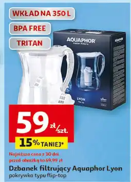 Auchan Dzbanek filtrujący lyon + wkład Aquaphor oferta