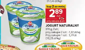 Stokrotka Jogurt Naturalny Zott oferta